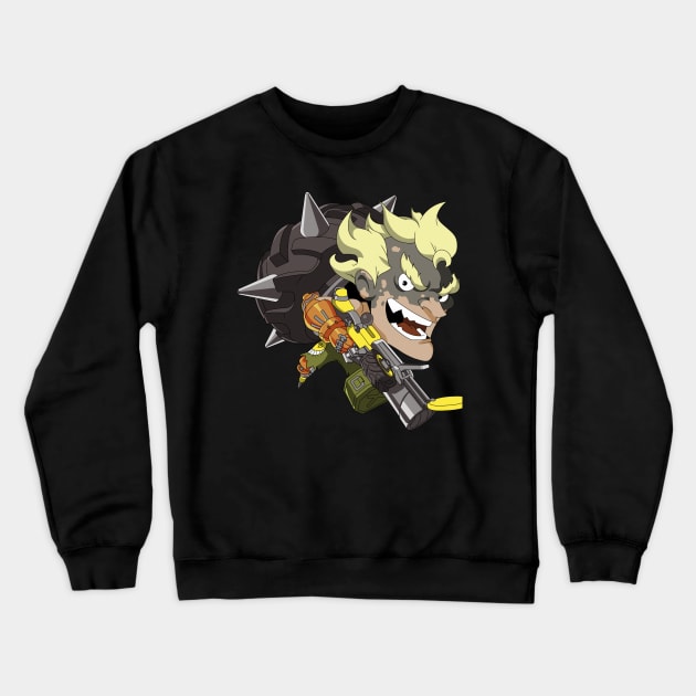 Junkrat cute spray Crewneck Sweatshirt by Antonon